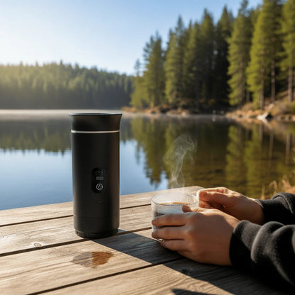 Portabel kaffebryggare