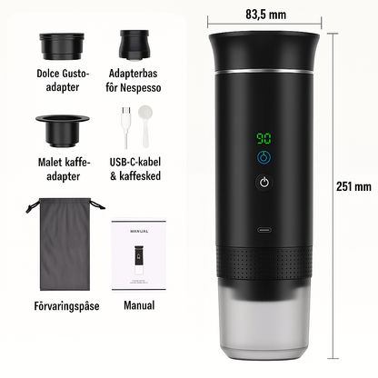 Portabel kaffebryggare